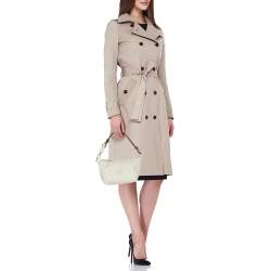 Miu Miu Chalk White Gabardine Fabric Pouch Bag