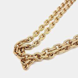 Miu Miu Pink Leather Embossed Logo Chain Bag