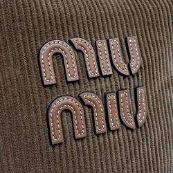 Miu Miu Brown Suede Ivy Bag