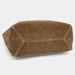 Miu Miu Brown Suede Ivy Bag