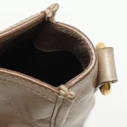 Miu Miu Beige Vitello Shine Leather Satchel