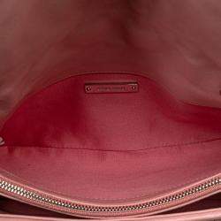 Miu Miu Pink Matelasse Nappa Crystal Chain Satchel