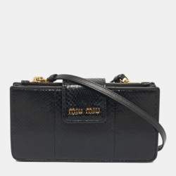 Miu Miu Nude Beige Matelasse Leather Double Zip Crossbody