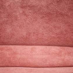 Pre Owned Miu Miu Rose Pink Madras Leather Pushlock Top Handle Bag