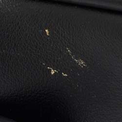 Pre Owned Miu Miu Black Leather Arcadie Satchel