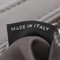 Pre Owned Miu Miu Grey Matelasse Leather Club Shoulder Bag