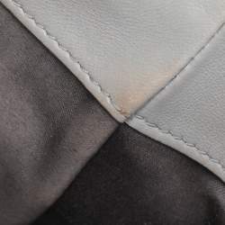 Pre Owned Miu Miu Grey Matelasse Leather Club Shoulder Bag