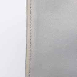 Pre Owned Miu Miu Grey Matelasse Leather Club Shoulder Bag