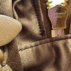 Pre Owned Miu Miu brown Leather Arcadie Satchel