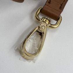 Pre Owned Miu Miu brown Leather Arcadie Satchel