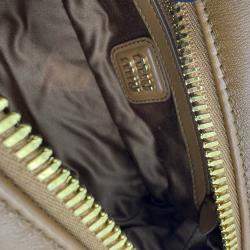 Pre Owned Miu Miu brown Leather Arcadie Satchel