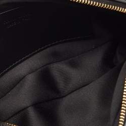 Pre Owned Miu Miu Black Leather Small Belt Bag