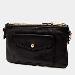 Pre Owned Miu Miu Matelasse Leather Satchel