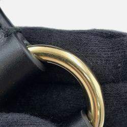 Pre Owned Miumiu Pocket Bag Black Nappa Leather