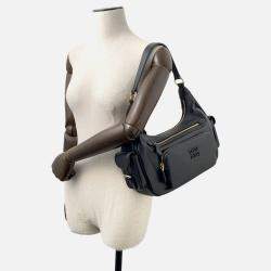 Pre Owned Miumiu Pocket Bag Black Nappa Leather