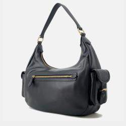 Pre Owned Miumiu Pocket Bag Black Nappa Leather