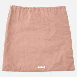 Pre Owned Miumiu Mini Bag Black Leather