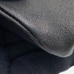 Pre Owned Miumiu Mini Bag Black Leather