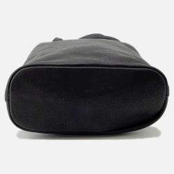 Pre Owned Miumiu Mini Bag Black Leather