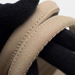 Pre Owned Miumiu Canvas2Wayhandbag Beige Cotton