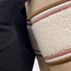 Pre Owned Miumiu Canvas2Wayhandbag Beige Cotton