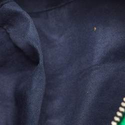 مملوكة مسبقًا Miu Miu Multicolor Crochet Fabric Pouch