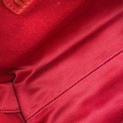 Pre Owned Miu Miu Miu Handbag Mini Boston Leather