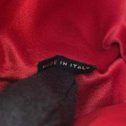 Pre Owned Miu Miu Miu Handbag Mini Boston Leather