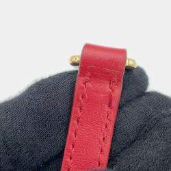 Pre Owned Miu Miu Miu Handbag Mini Boston Leather