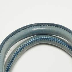 مملوكة مسبقًا Miu Miu Blue Vitelllo Lux Leather Satchel