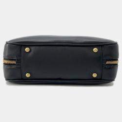 مملوكة مسبقًا حقيبة يد ميوميو جلد أركادي 2-طريقتين سوداء