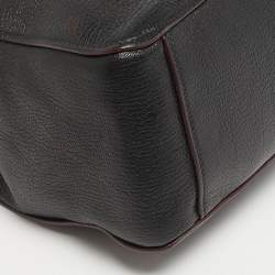 Pre Owned حقيبة يد ميو ميو ماداراس جلد أسود بأبزيم