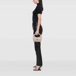 Pre Owned Miu Miu Brown Mini Matelasse Nappa Wander Bag