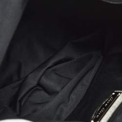 Pre Owned Miu Miu Coffer Silver Matelassé Leather Hobo