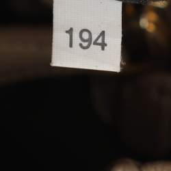 Pre Owned Miu Miu Gathered Beige Vitello Shine Leather Hobo