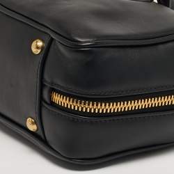 Pre Owned Miu Miu Arcadie Large Black Leather Satchel