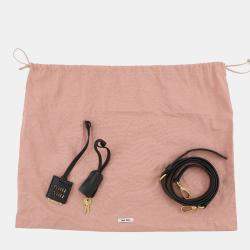 Pre Owned حقيبة ميو ميو أركادي ماتيلاسي 2-واي جلد أسود