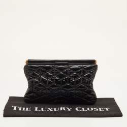 Pre Owned حقيبة كلتش ميو ميو جلد ماتيلاس فضي معدني