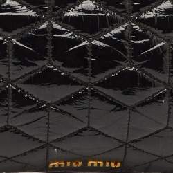 Pre Owned حقيبة كلتش ميو ميو جلد ماتيلاس فضي معدني