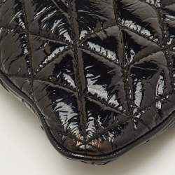 Pre Owned حقيبة كلتش ميو ميو جلد ماتيلاس فضي معدني