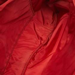 Pre Owned حقيبة كلتش ميو ميو جلد ماتيلاس فضي معدني