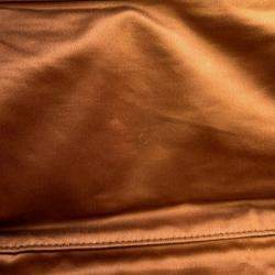 Pre Owned Miu Miu Miu Bow Handbag Leather Bag Brown