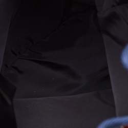 مملوكة مسبقًا حقيبة ميو ميو جباردين قماش أزرق برباط بوكيت