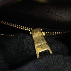 مملوكة مسبقًا Miumiu Hobo Bag Black Leather