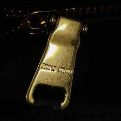 Pre Owned Miumiu Hobo Bag Black Soft Leather