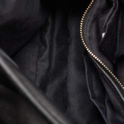 مملوكة مسبقًا حقيبة يد هوبيو ميو ميو كوفر جلد ماتيلاسيه كحلي فاخر صغيرة