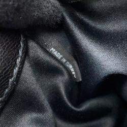 مملوكة مسبقًا Miumiu Matelasse 2Way Clutch Bag Black Leather