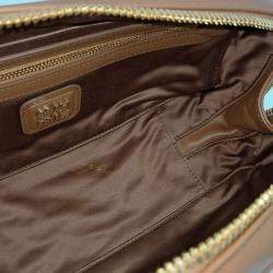 مملوكة مسبقًا Miu Miu Brown Leather Arcadi Tote and Crossbody Bag