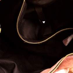 Pre Owned Miu Miu Multicolor Suede Camoscio Tie Dye Tote