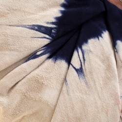 Pre Owned Miu Miu Multicolor Suede Camoscio Tie Dye Tote